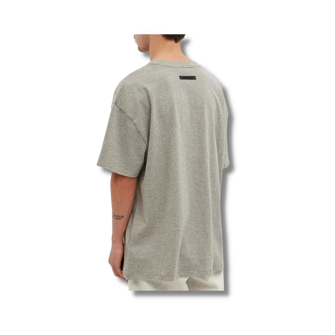 Fear of God (FOG) Essentials Tee - Core Collection Dark Heather Oatmeal FW21