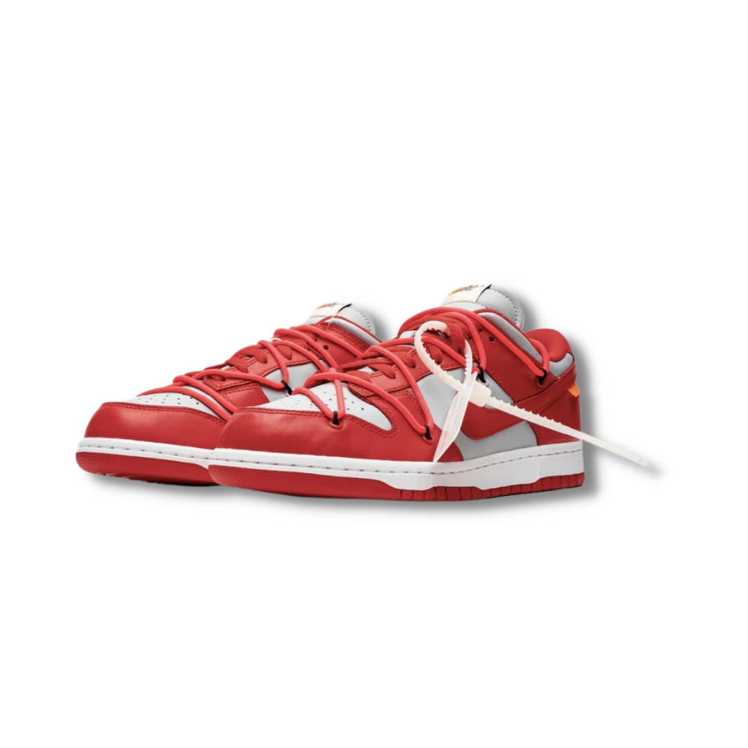 Dunk Low - Off White University Red